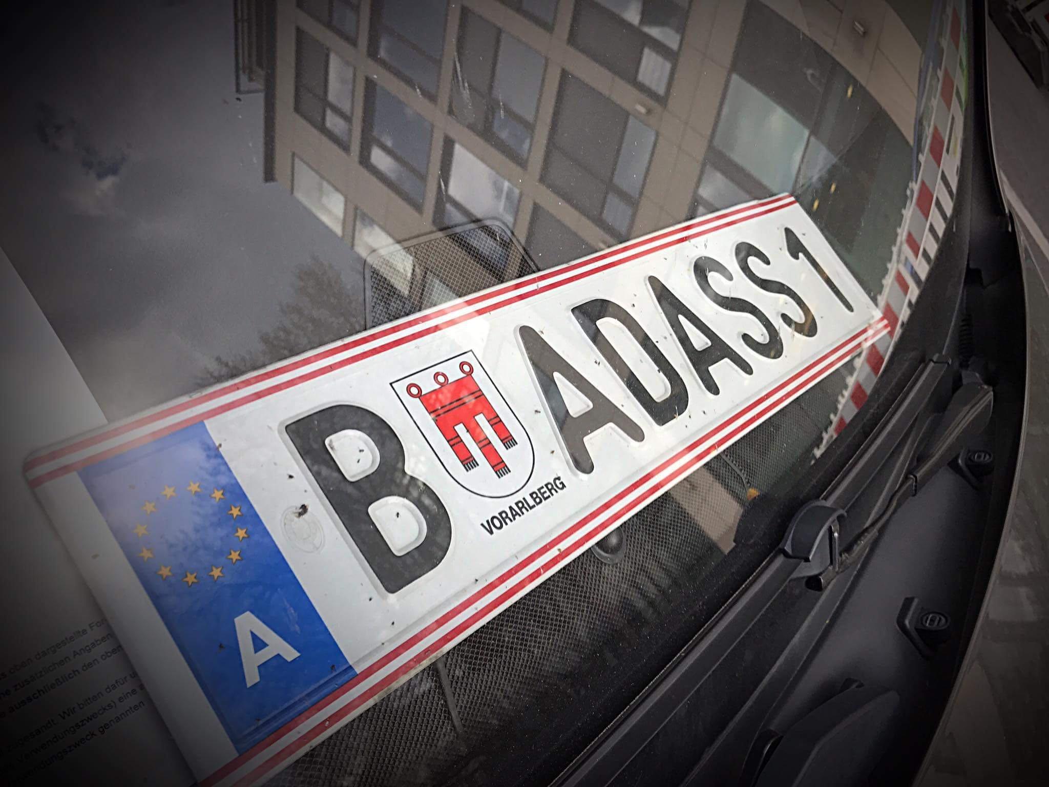 Wunschkennzeichen “Badass” und “B Vegan”: Nicht alles ist erlaubt -  Vorarlberg 