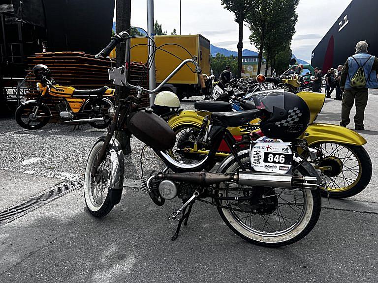 Kickstart für Vorarlberger Moped Ride in Dornbirn - Vorarlberg 