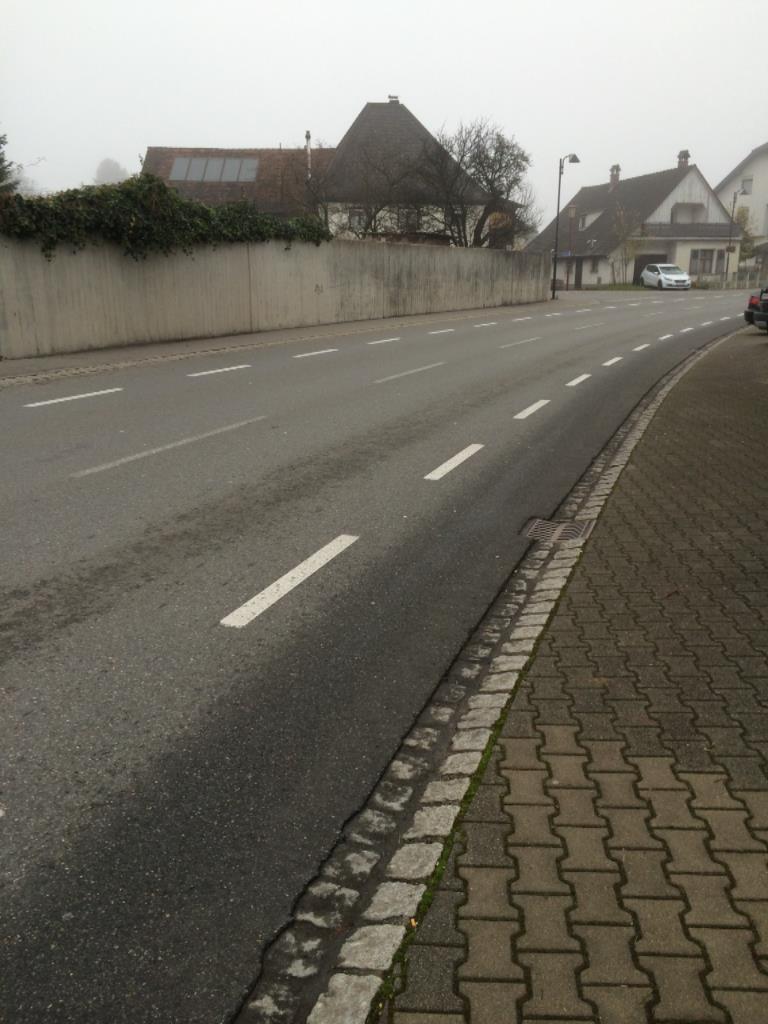 Gefährliche Strassenüberquerung