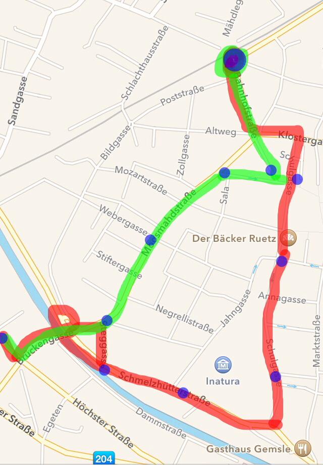 Stadtbus Dornbirn: Neue Route