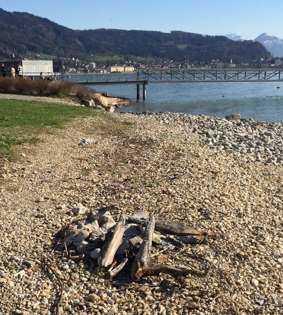 Illegale Grill Feuerstellen