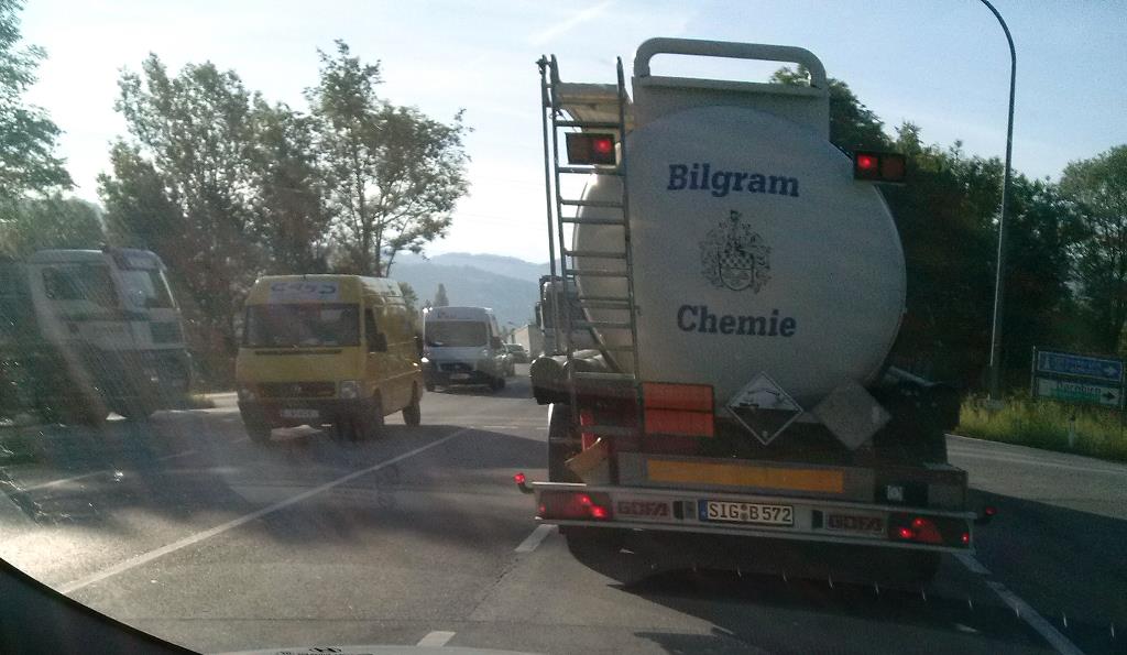 Verkehrschaos beim Güterbahnhof