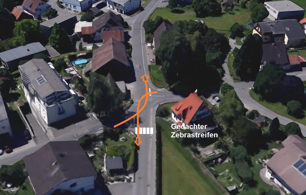 Bessere Regelung Kreuzung Dr. Schneider-/Römerstraße