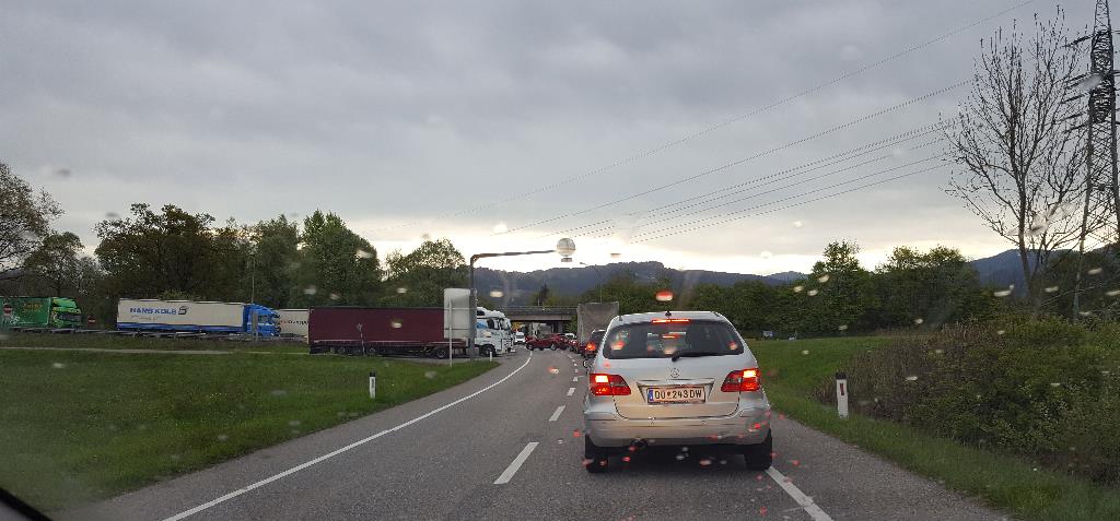 Verkehr Güterbahnhof und kein Ende