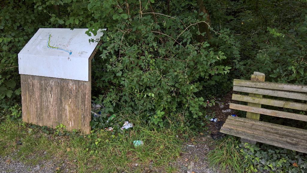 “Abfall” Natur Park am Alten Rhein