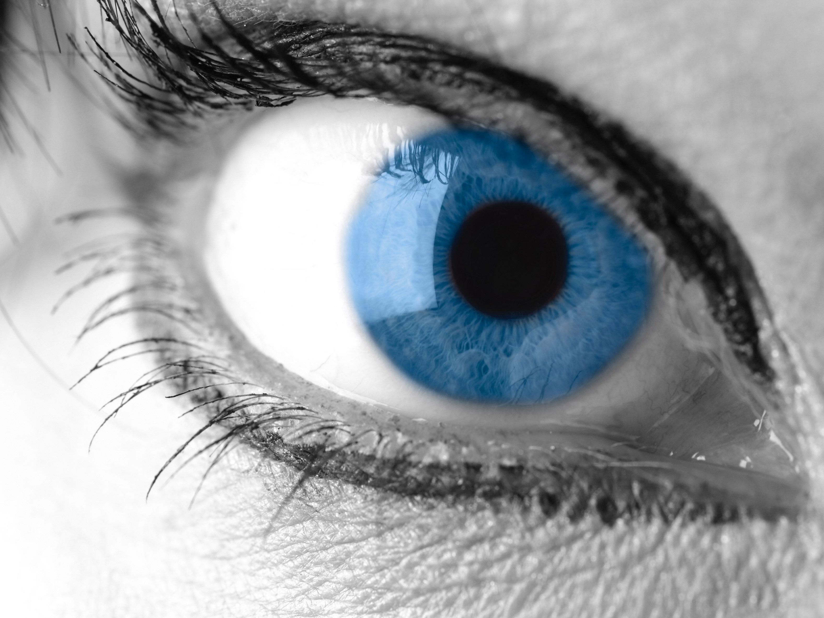 Laser Macht Braune Augen Blau Gesundheit Vol At