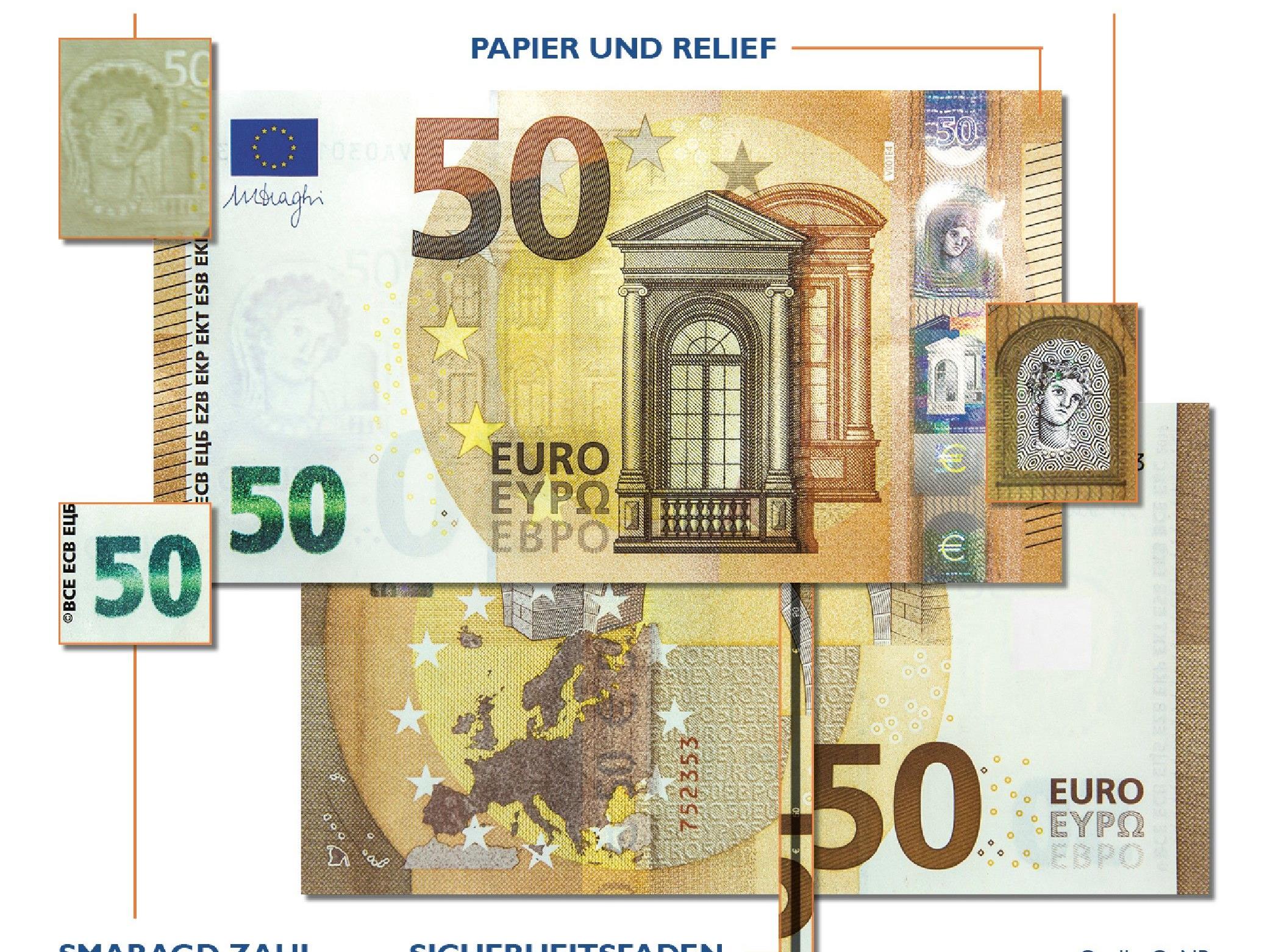 Alles Nach Plan Neuer 50 Euro Schein Kommt Am 4 April 17 Osterreich Vienna At