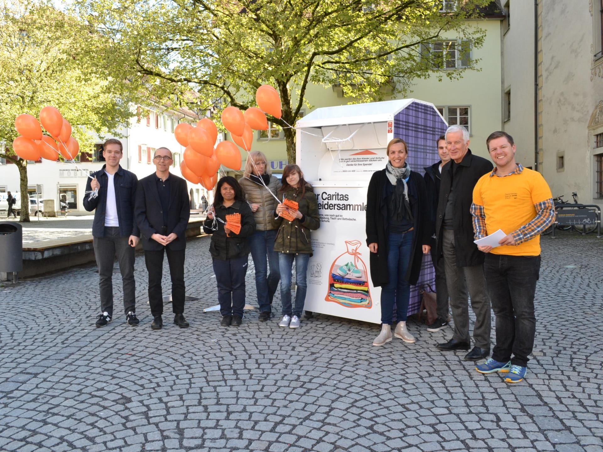 Das war der "Orange Day" in Feldkirch Feldkirch VOL.AT