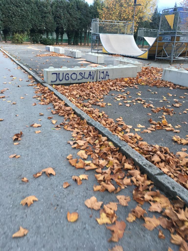Grafitti am Skaterplatz Lustenau