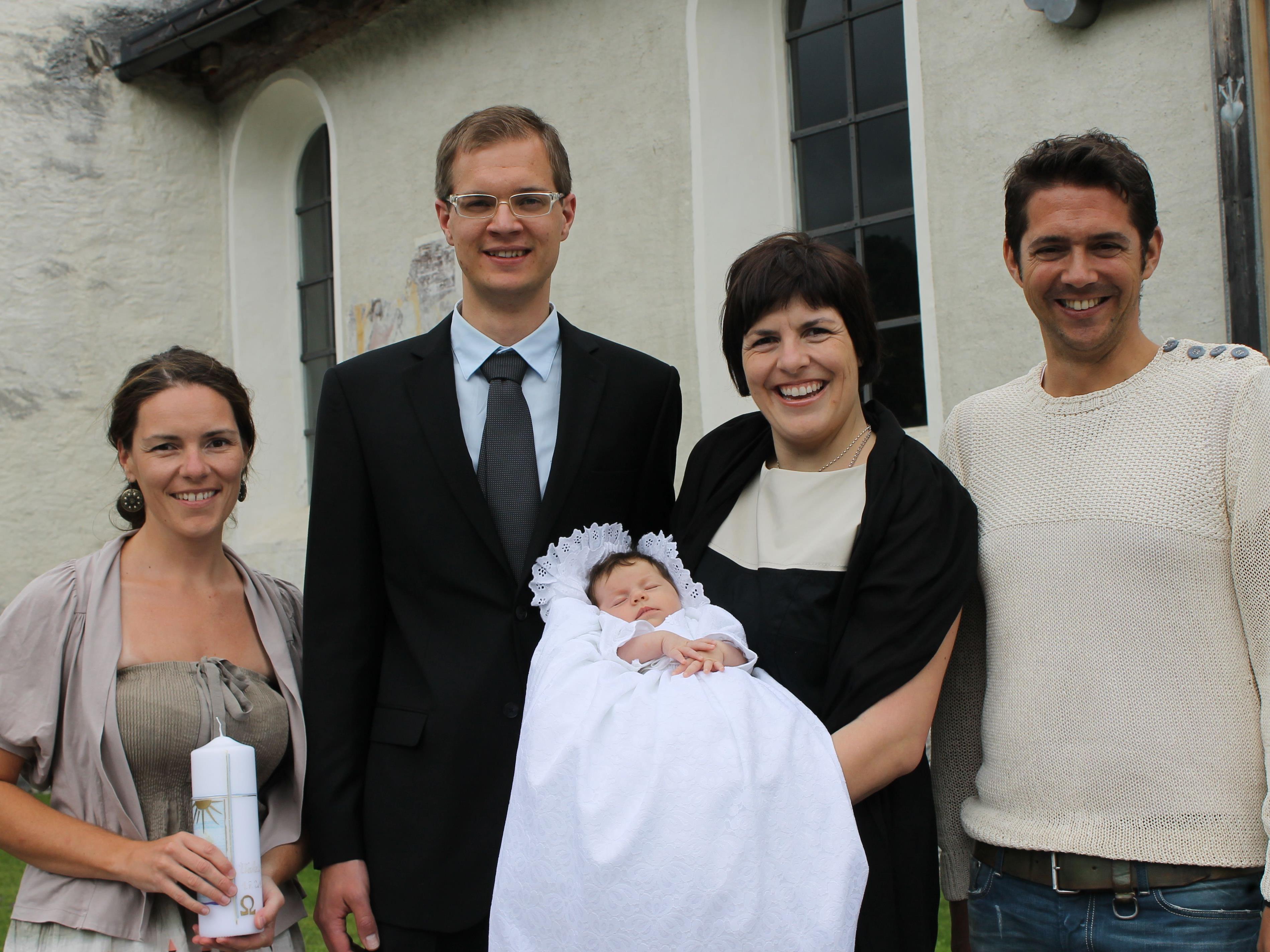Valerie Fink wurde in der St. Anna Kirche getauft