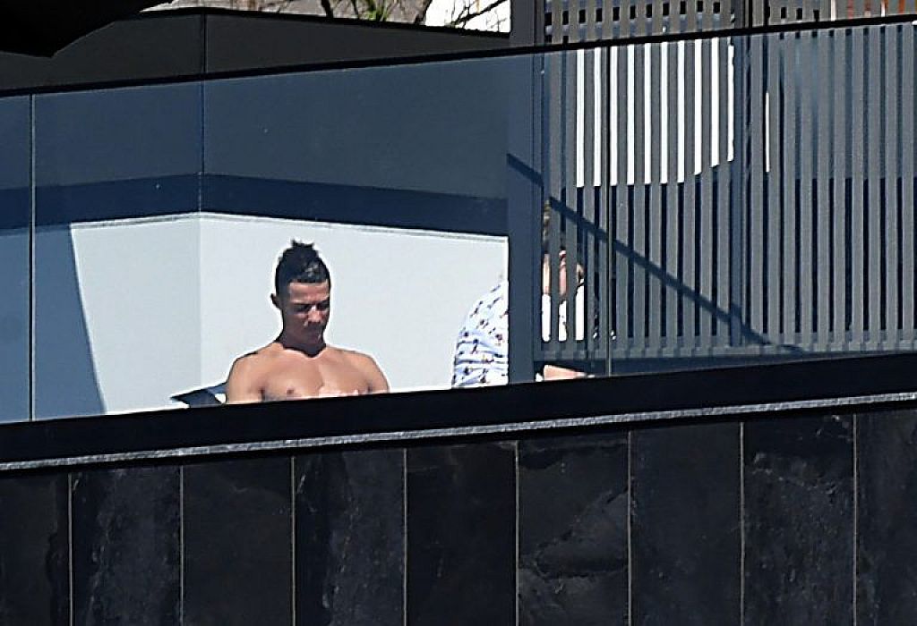 CR7 in der Corona-Quarantäne. © AP