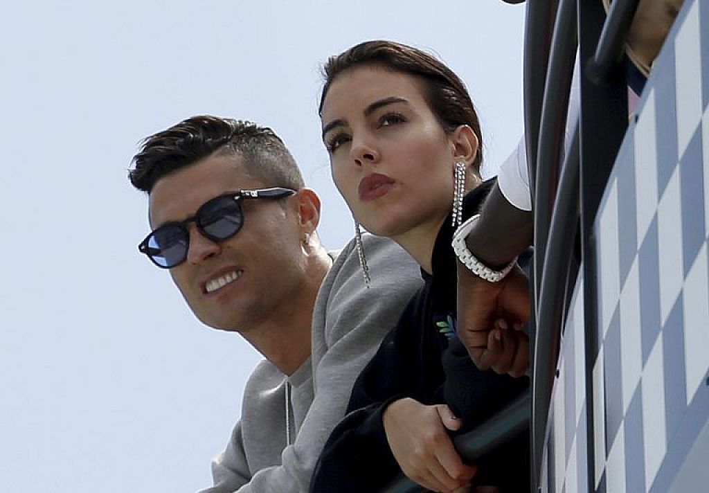 CR7 mit Georgina © AP