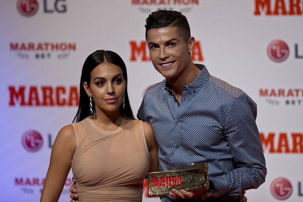 CR7 mit Georgina © AP