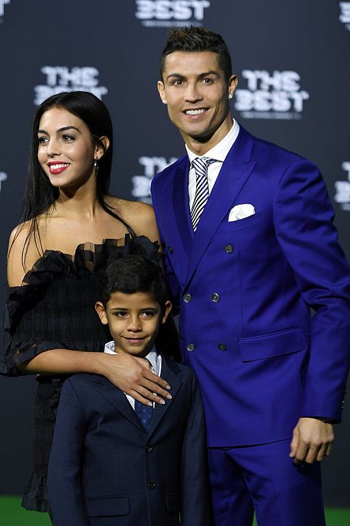 CR7 mit Georgina © AP