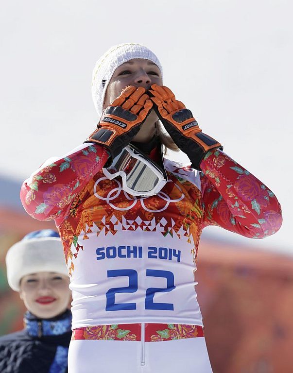Ex-Ski-Star Maria Höfl-Riesch   © AP