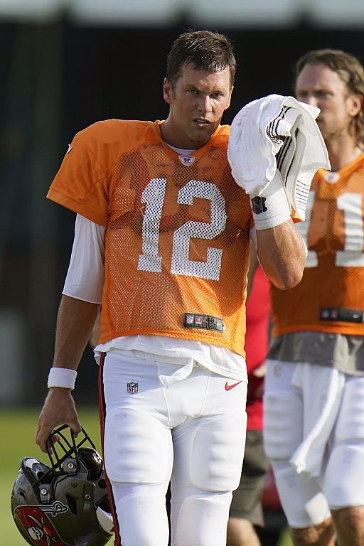 Brady läuft jetzt für die Tampa Bay Buccaneers auf.   © AP