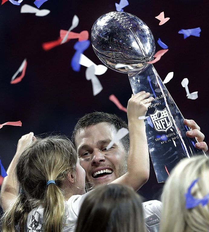 Tom Brady ist der erfolgreichste NFL-Spieler aller Zeiten. © AP