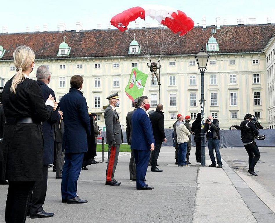 Nationalfeiertag 2020 im Zeichen der Corona-Krise. © APA