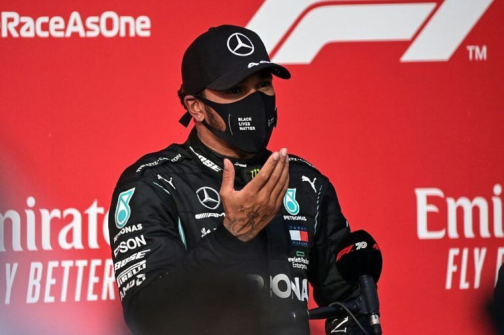 93. Sieg für Lewis Hamilton. © APA/AP