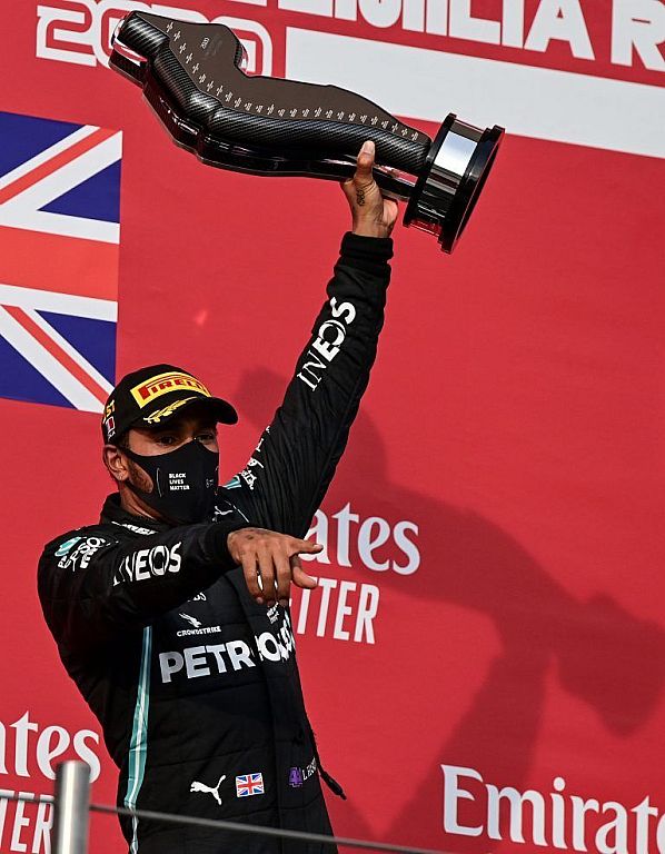 AUTO-PRIX-F1-ITA-PODIUM
 © APA/AP