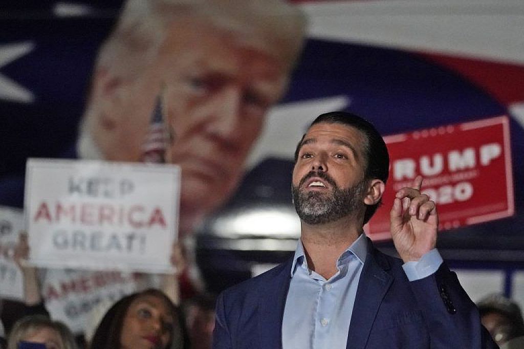 Donald Trump Jr. macht Stimmung für seinen Vater. © AP, APA