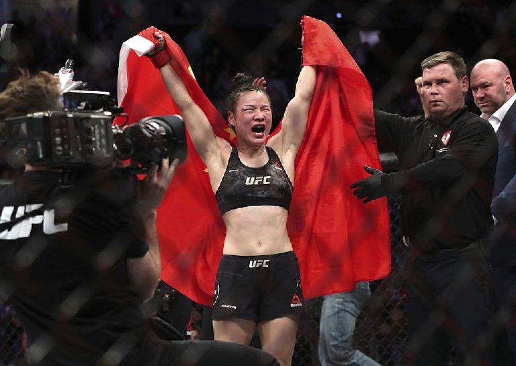 Frauen in der UFC © AP