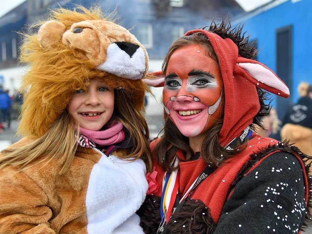 Umzug der Rhin-Zigünar in Lustenau. © Russmedia