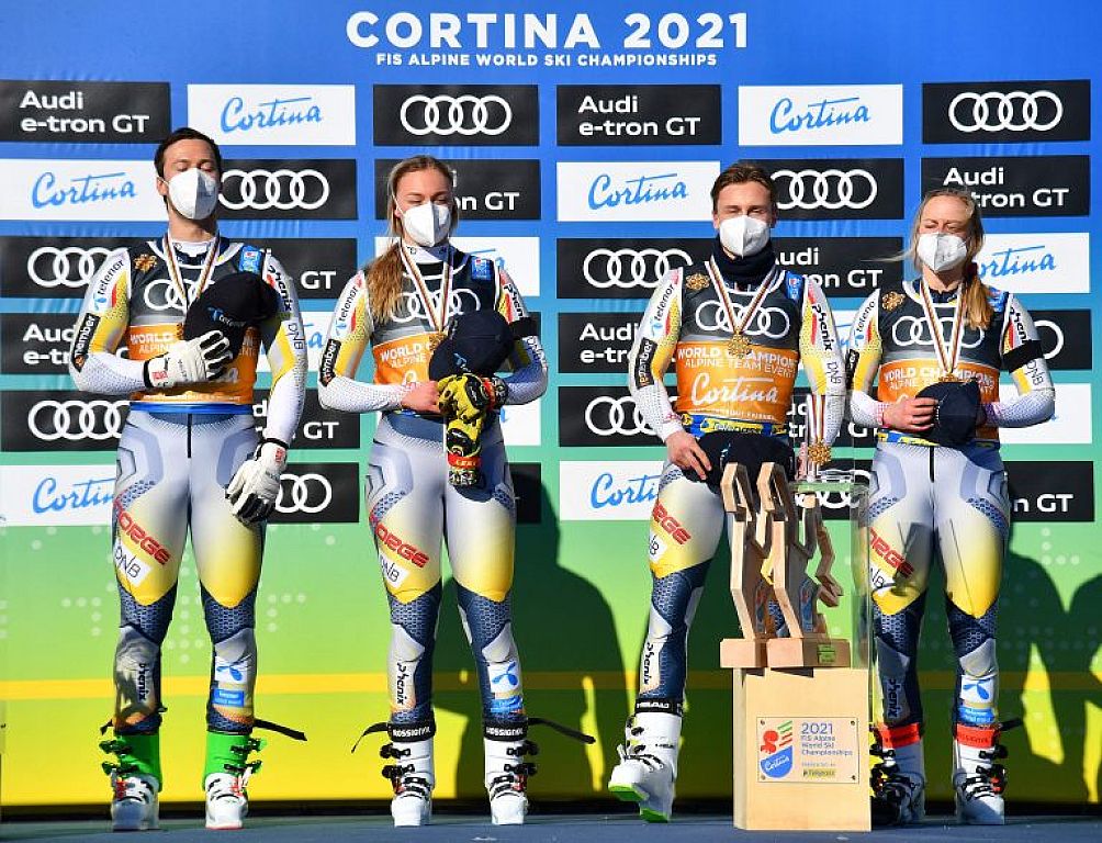 Ski-WM: Teambewerb in Cortina  © APA