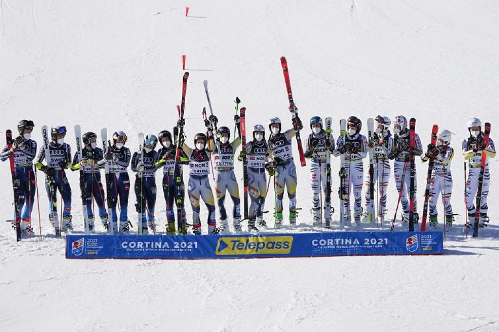 Ski-WM: Teambewerb in Cortina  © APA