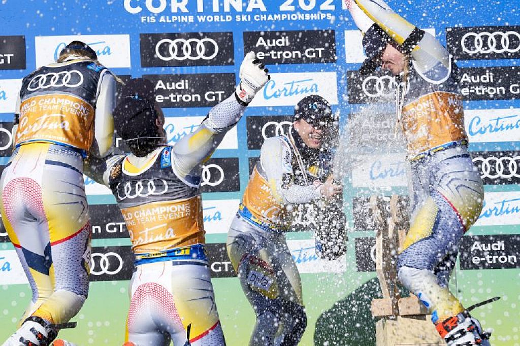 Ski-WM: Teambewerb in Cortina  © APA