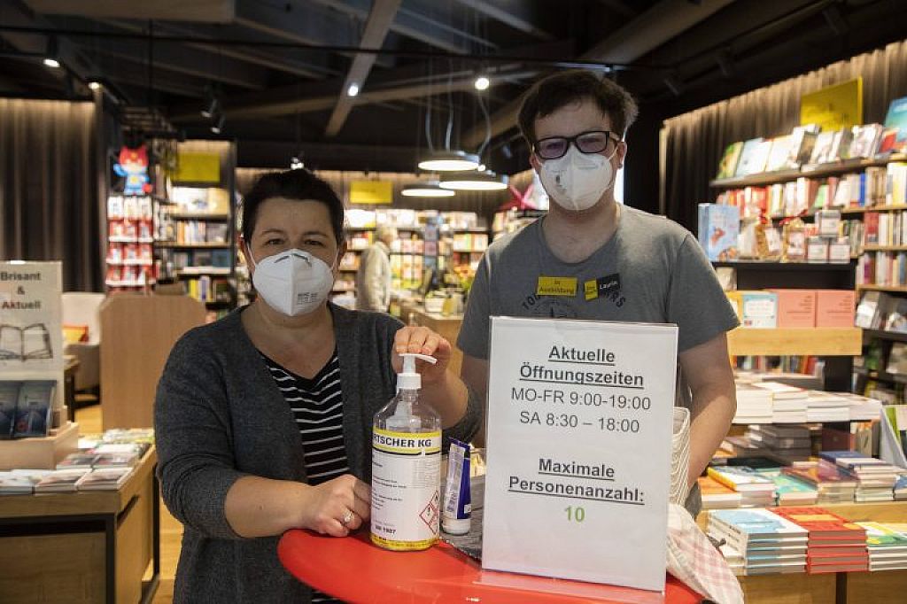 Handel nach hartem Lockdown wieder geöffnet.  © VN/Paulitsch