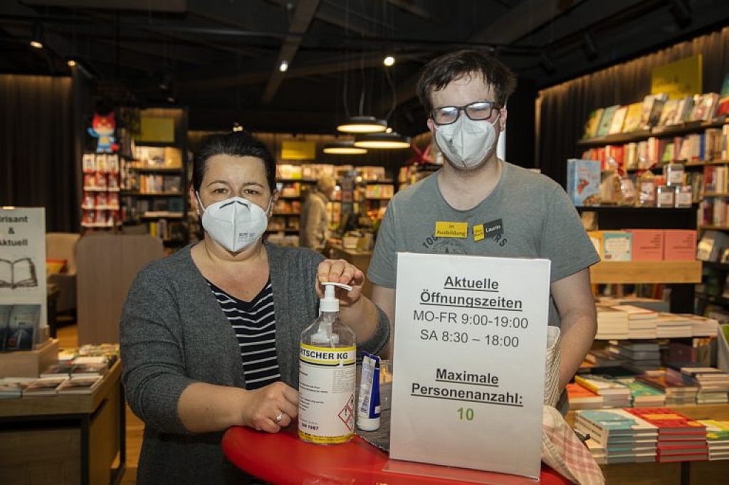 Handel nach hartem Lockdown wieder geöffnet.  © VN/Paulitsch