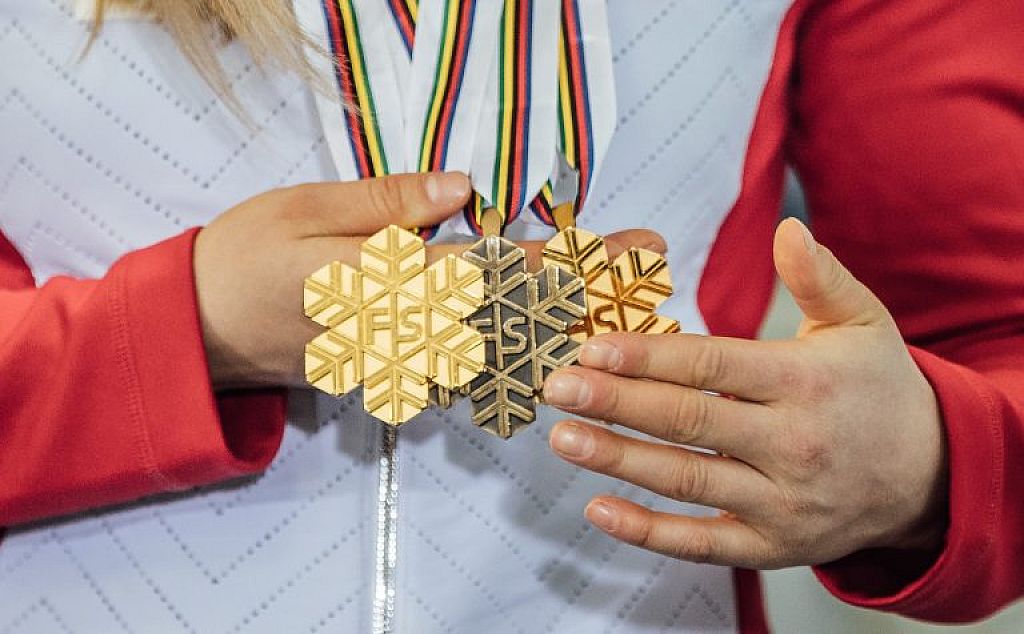 Empfang für Katharina Liensberger  © Sams