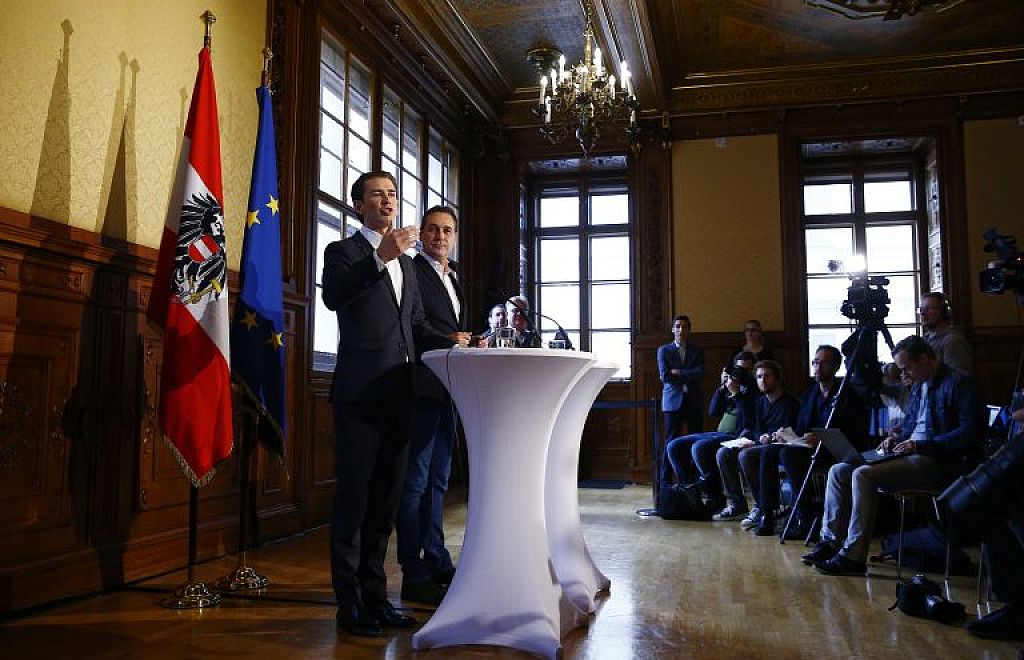 Strache und Kurz © Reuters