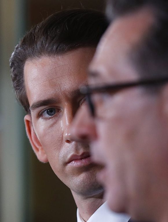Kurz und Strache © Reuters