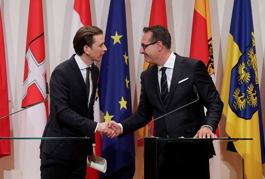 Kurz und Strache © Reuters