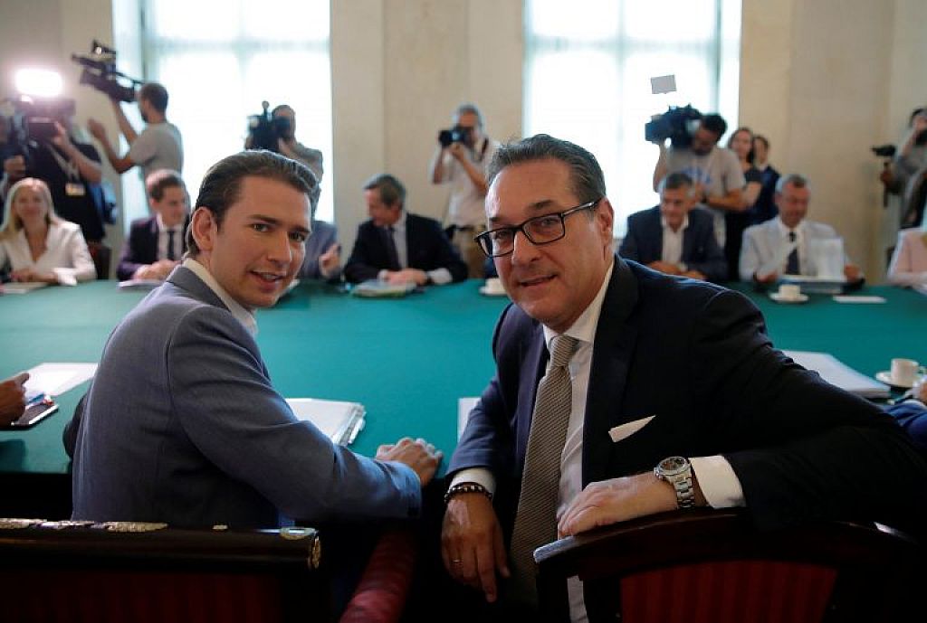 Strache und Kurz © Reuters