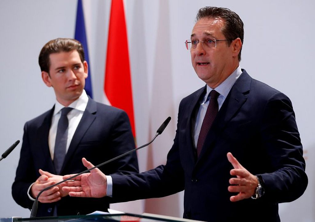 Strache und Kurz © Reuters