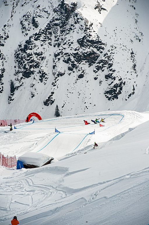 u003cpu003eSnowboard Vorarlberg Gargellen Europacupu003c/pu003en © Eric Themel