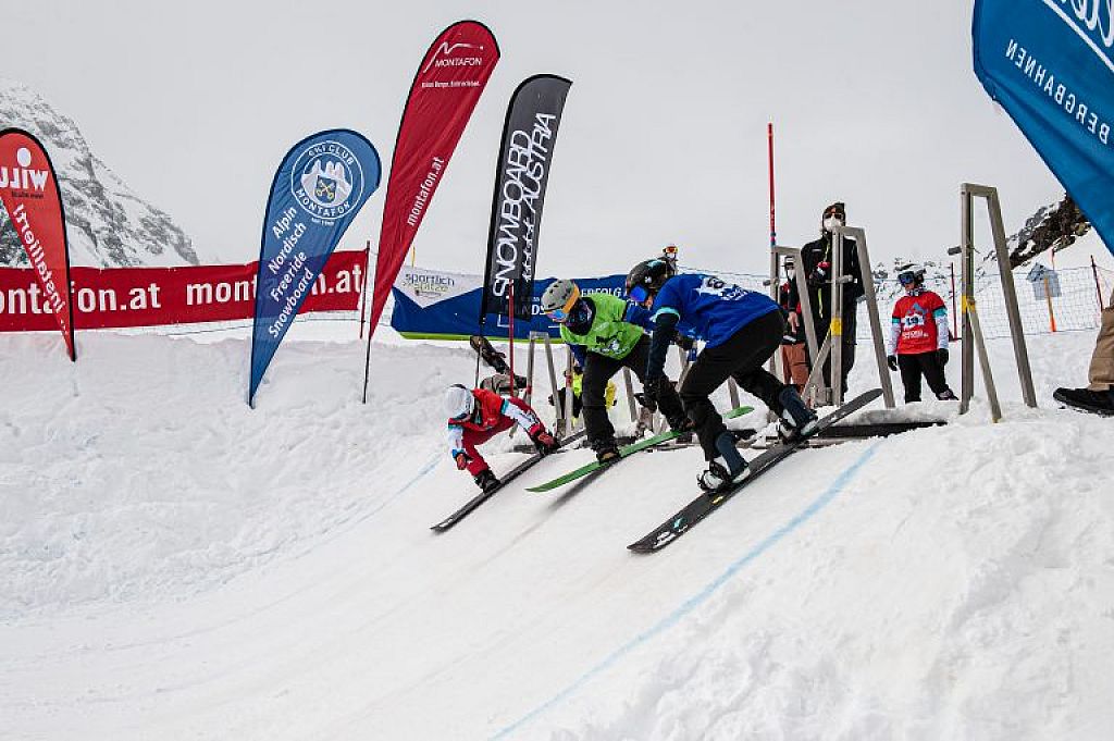 u003cpu003eSnowboard Vorarlberg Gargellen Europacupu003c/pu003en © Eric Themel