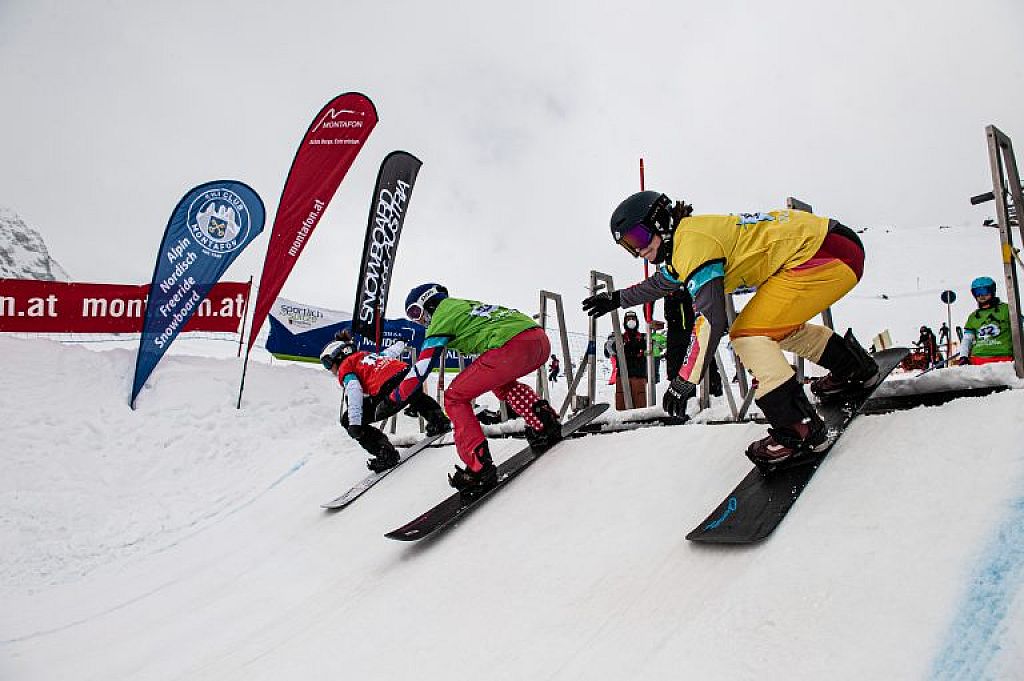 u003cpu003eSnowboard Vorarlberg Gargellen Europacupu003c/pu003en © Eric Themel