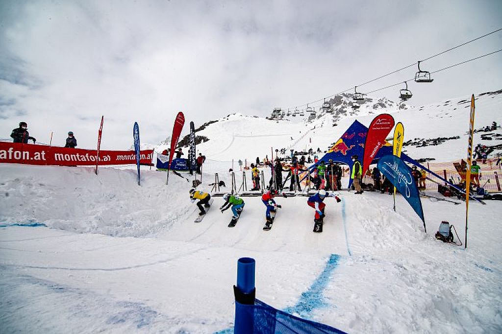 u003cpu003eSnowboard Vorarlberg Gargellen Europacupu003c/pu003en © Eric Themel