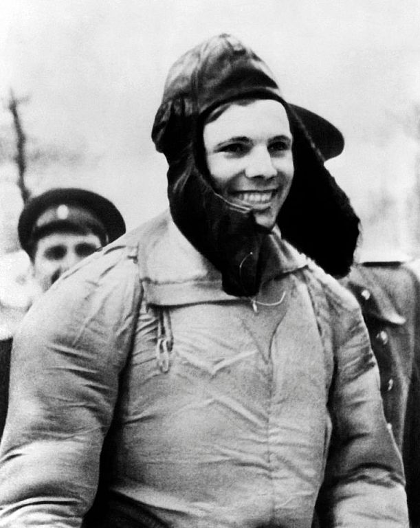 Yuri Gagarin: der erste Mensch im All.  © APA, AP
