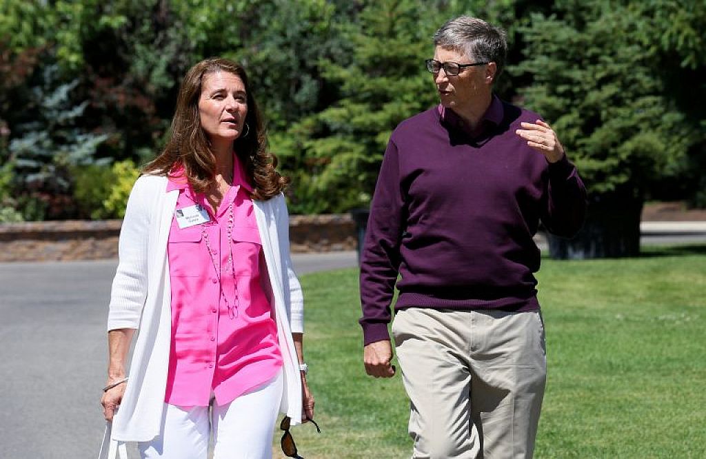 Bill und Melinda Gates in glücklichen Tagen.  © AFP, AP, Reuters