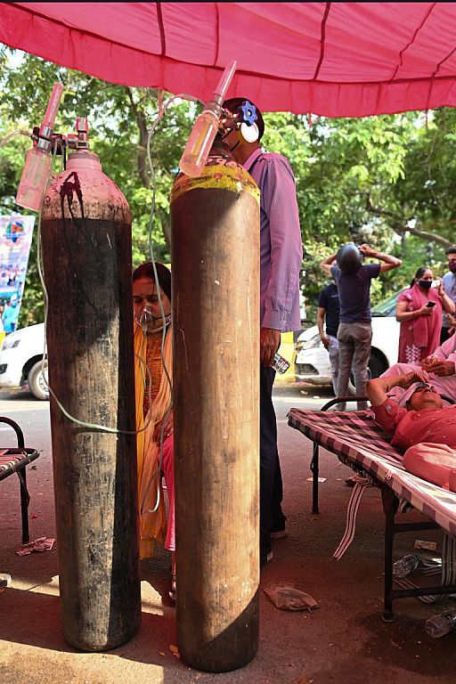 Indien steuert auf 20 Millionen Corona-Infektionen zu. © AFP, AP