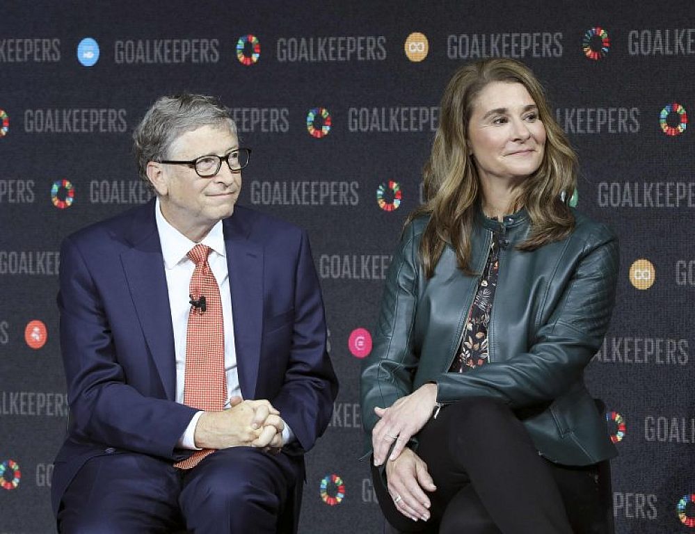 Bill und Melinda Gates in glücklichen Tagen. © AFP, AP, Reuters