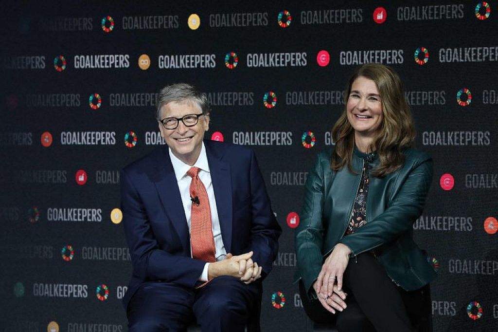 Bill und Melinda Gates in glücklichen Tagen. © AFP, AP, Reuters