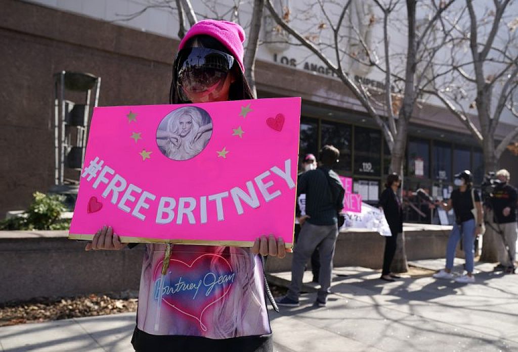 Free Britney- Gerichtsverhandlung © AP