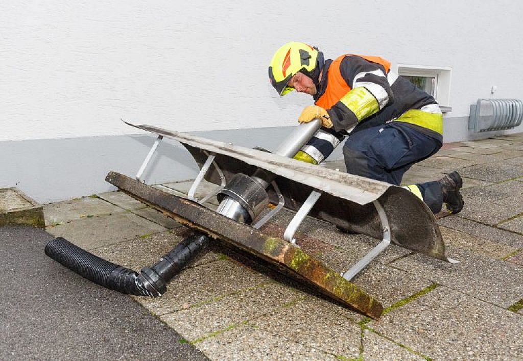 Unwetter in Bürs  © Bernd Hofmeister