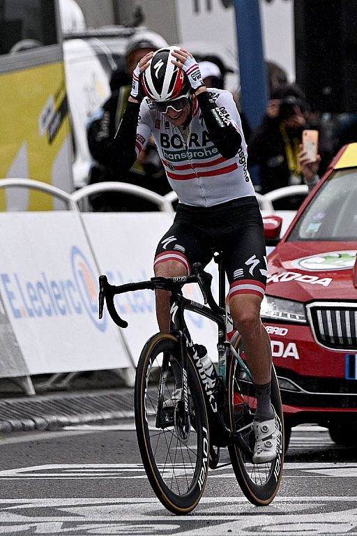 Patrick Konrad holt Etappensieg bei Tour de France  © AP, APA